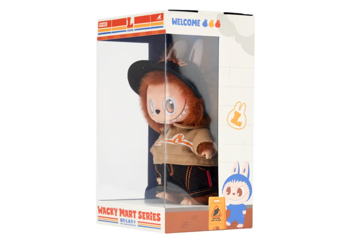 Pop Mart Labubu The Monsters Wacky Mart Series Vinyl Plush Hanging Card