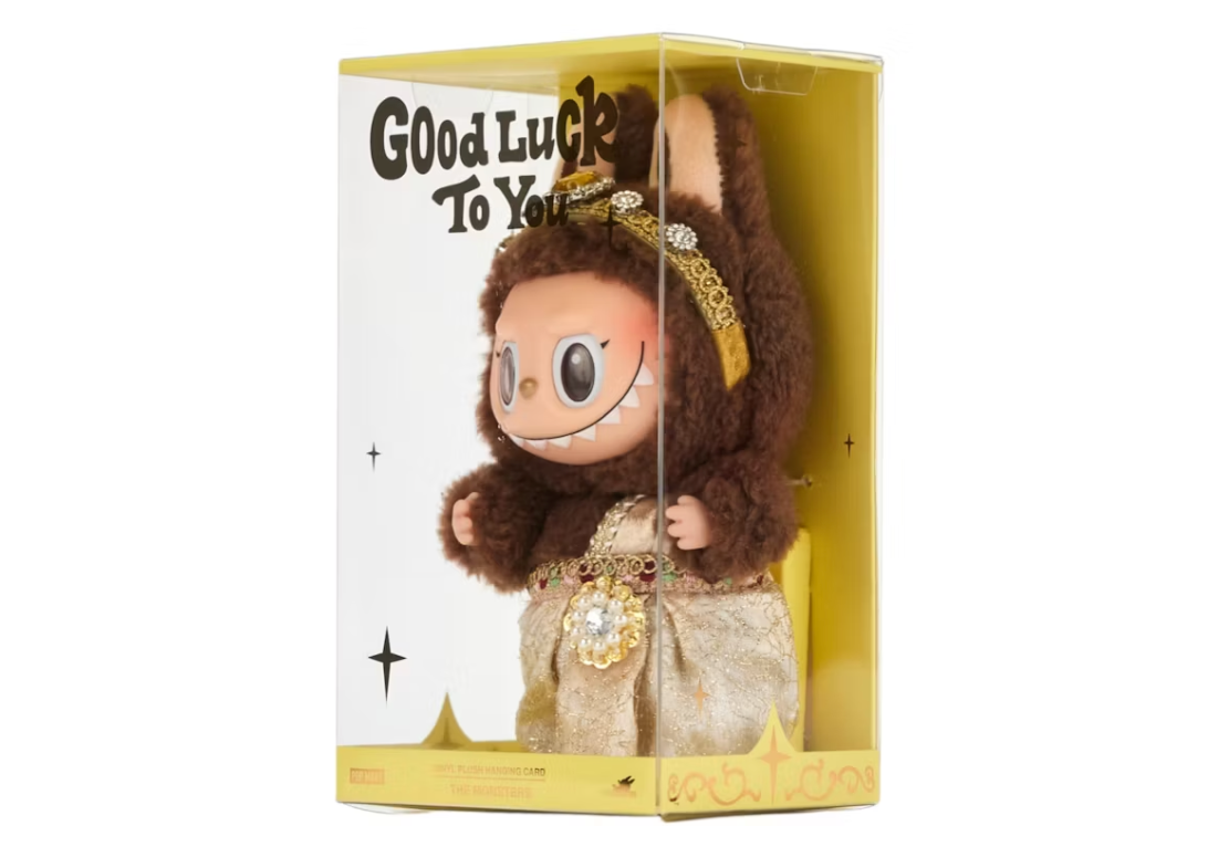 Pop Mart Labubu The Monsters Good Luck to You Vinyl Plush Hanging Card Vinyl Plush