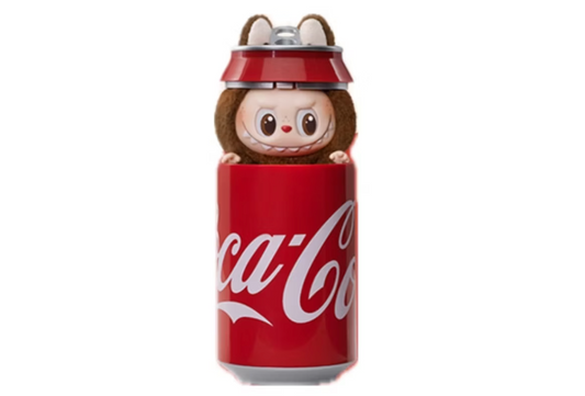 Pop Mart Labubu The Monsters Coca Cola Series Mysterious Guest Vinyl Plush Figure