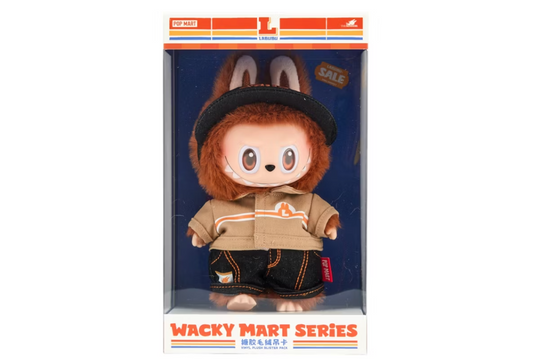 Pop Mart Labubu The Monsters Wacky Mart Series Vinyl Plush Hanging Card