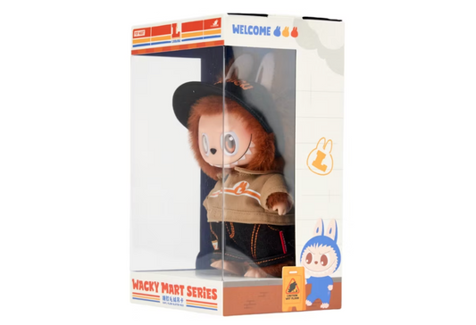 Pop Mart Labubu The Monsters Wacky Mart Series Vinyl Plush Hanging Card