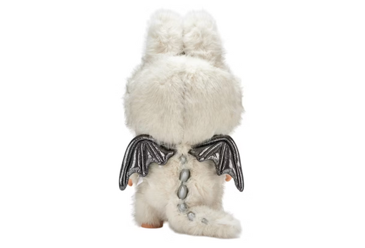 Pop Mart The Monsters Labubu Zimomo Angel in Clouds Figure + Tote Bag 2